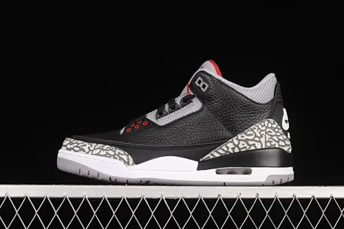 All Categories Air Jordan Jordan Series Basketball Shoes Air Jordan 3 Foreign Trade Version Air Jordan 3 Retro Black Cement (2018) AJ3 Joe 3 Retro Black Cement 854262-001